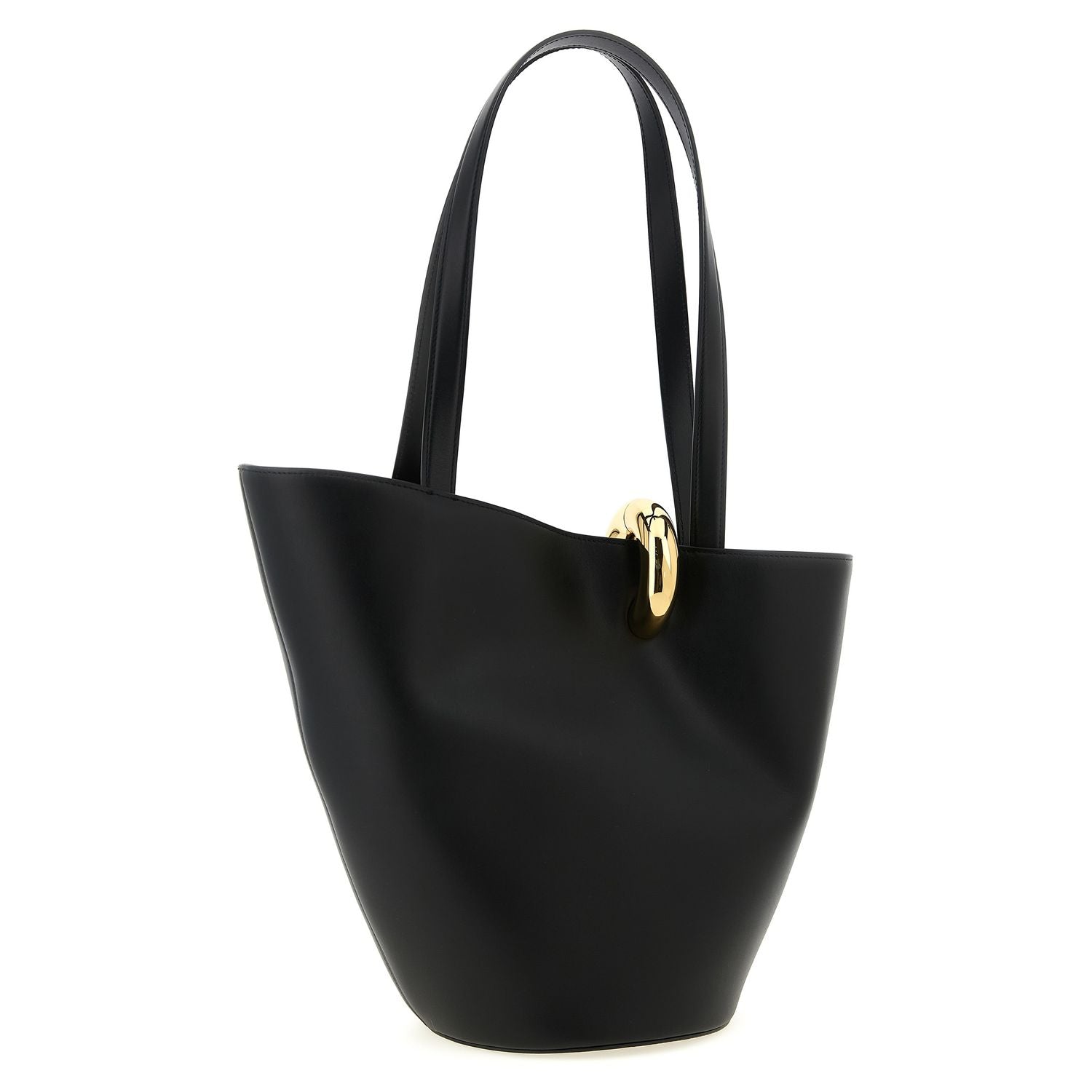 Jacquemus Black Cowhide Shoulder Bag