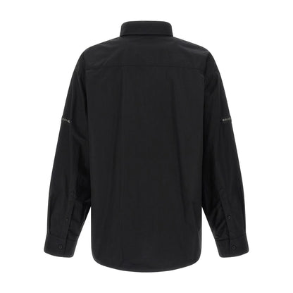 Balenciaga Black Cotton Blouse