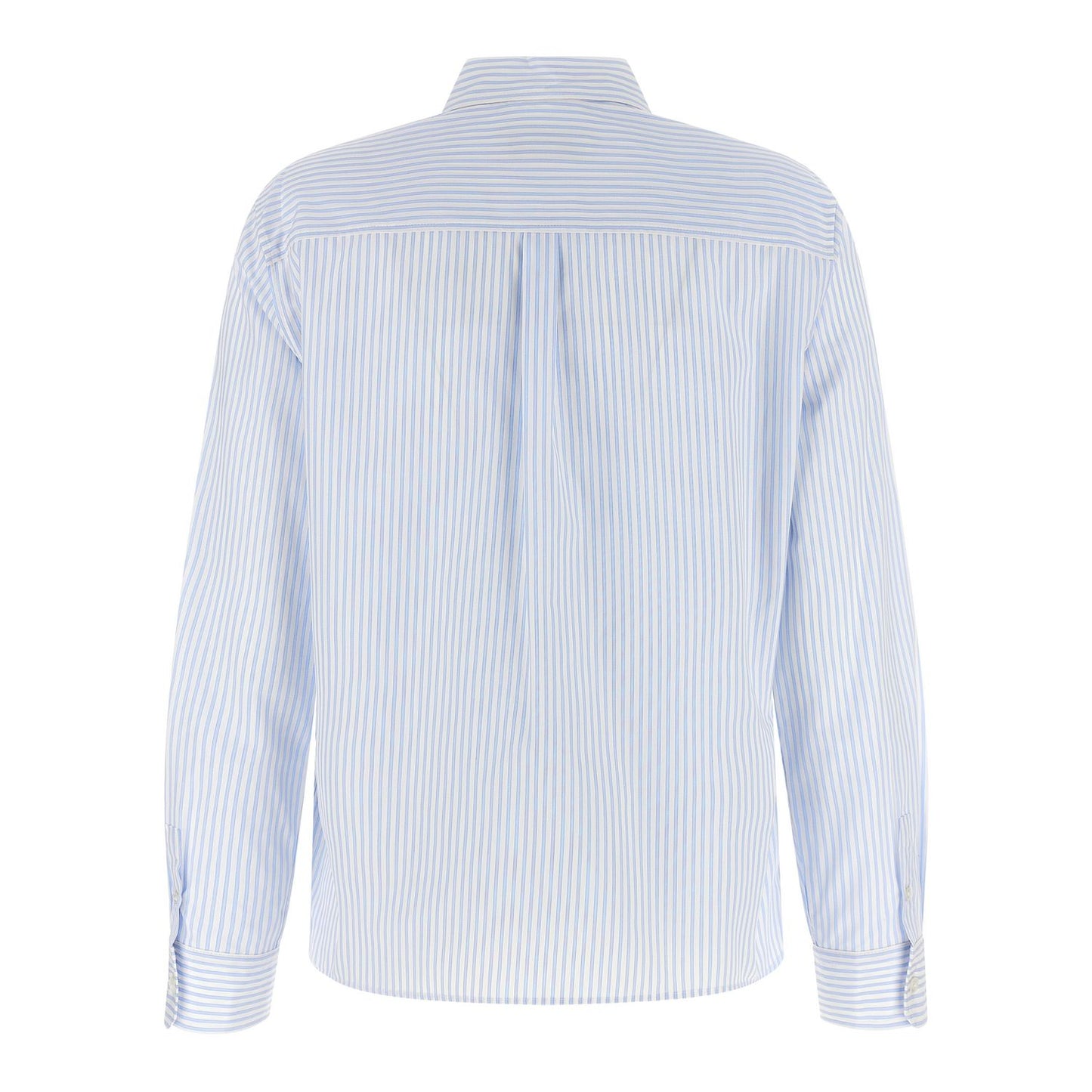 Max Mara Blue Cotton Blouse