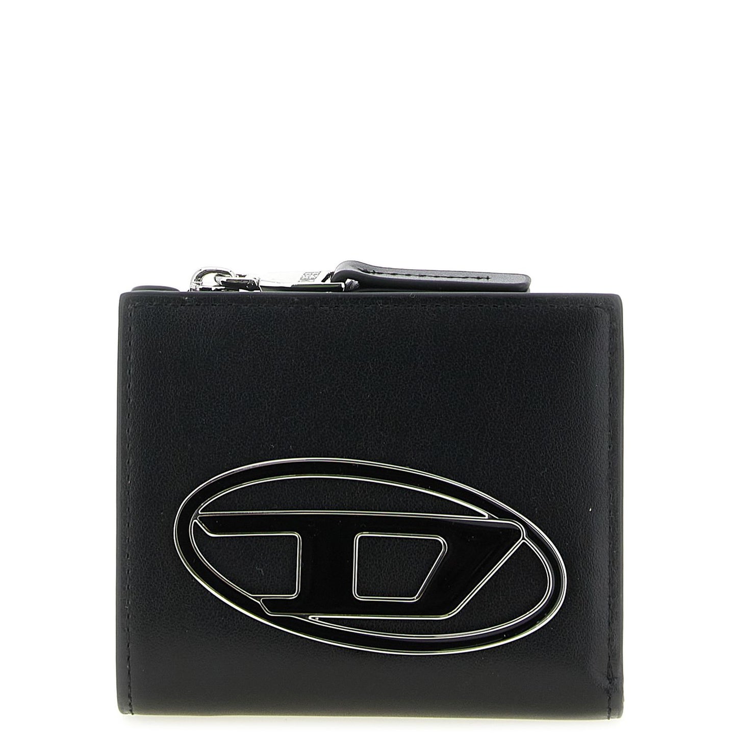 Diesel Black Leather Cardholder
