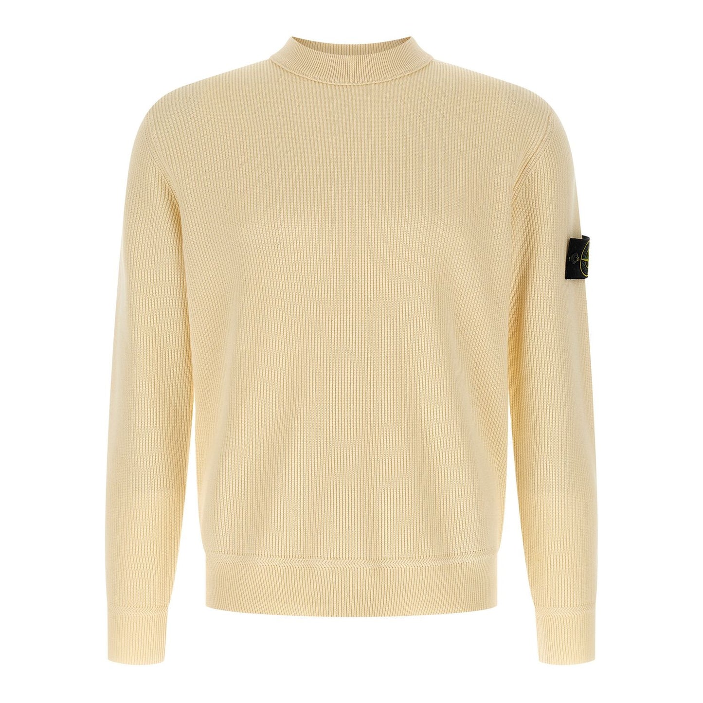 Stone Island Beige Cotton Cardigan