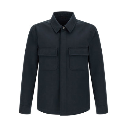 Tom Ford Blue Cotton Blouse
