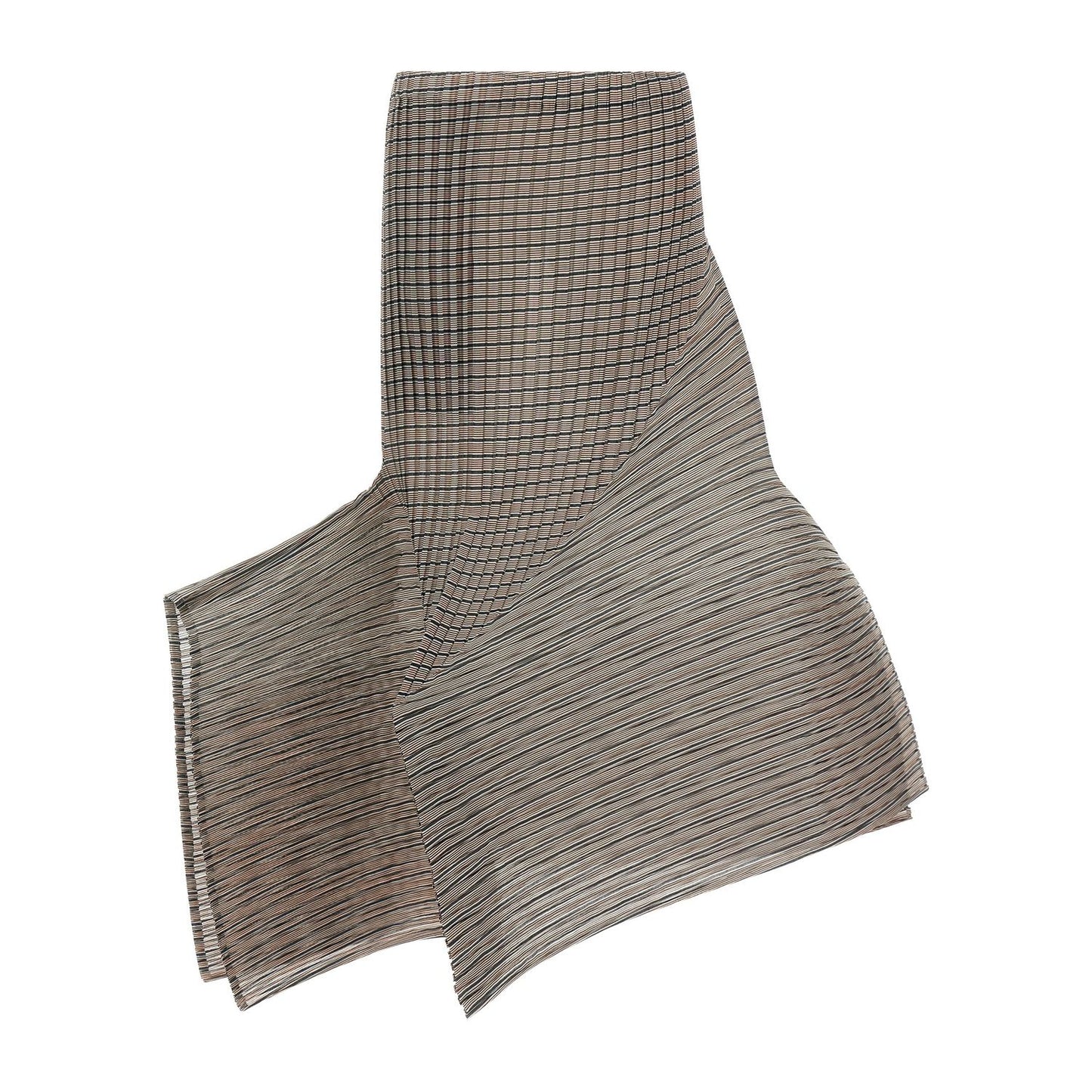 Issey Miyake Brown Polyester Mini Skirt