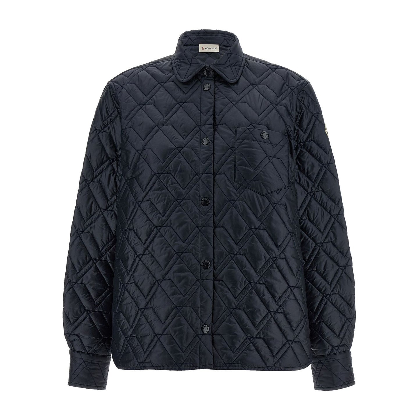Moncler Blue Polyamide Shell Jacket