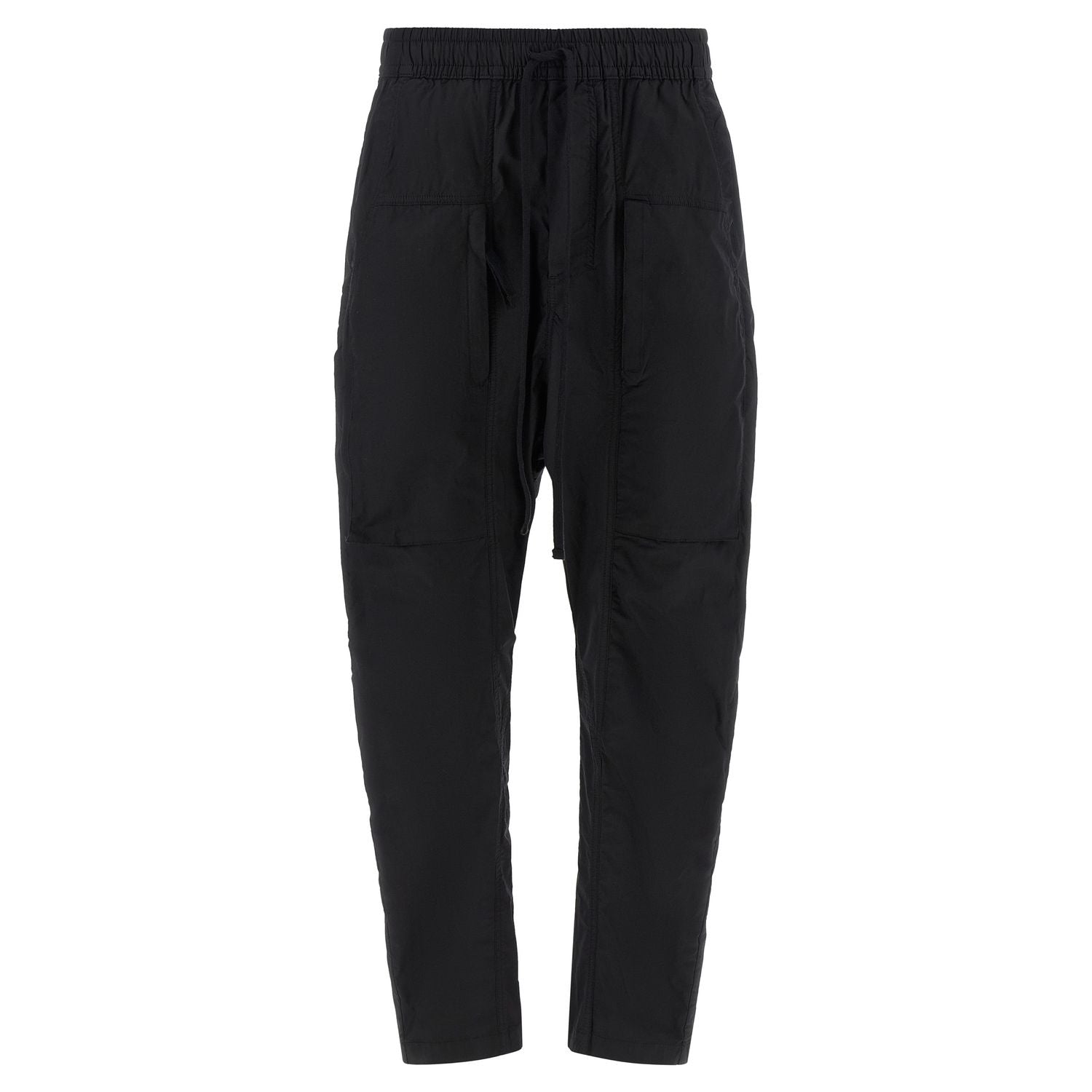 Thom Krom Black Cotton Casual Pants