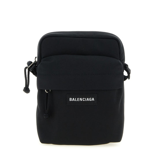 Balenciaga Black Polyamide Crossbody Bag