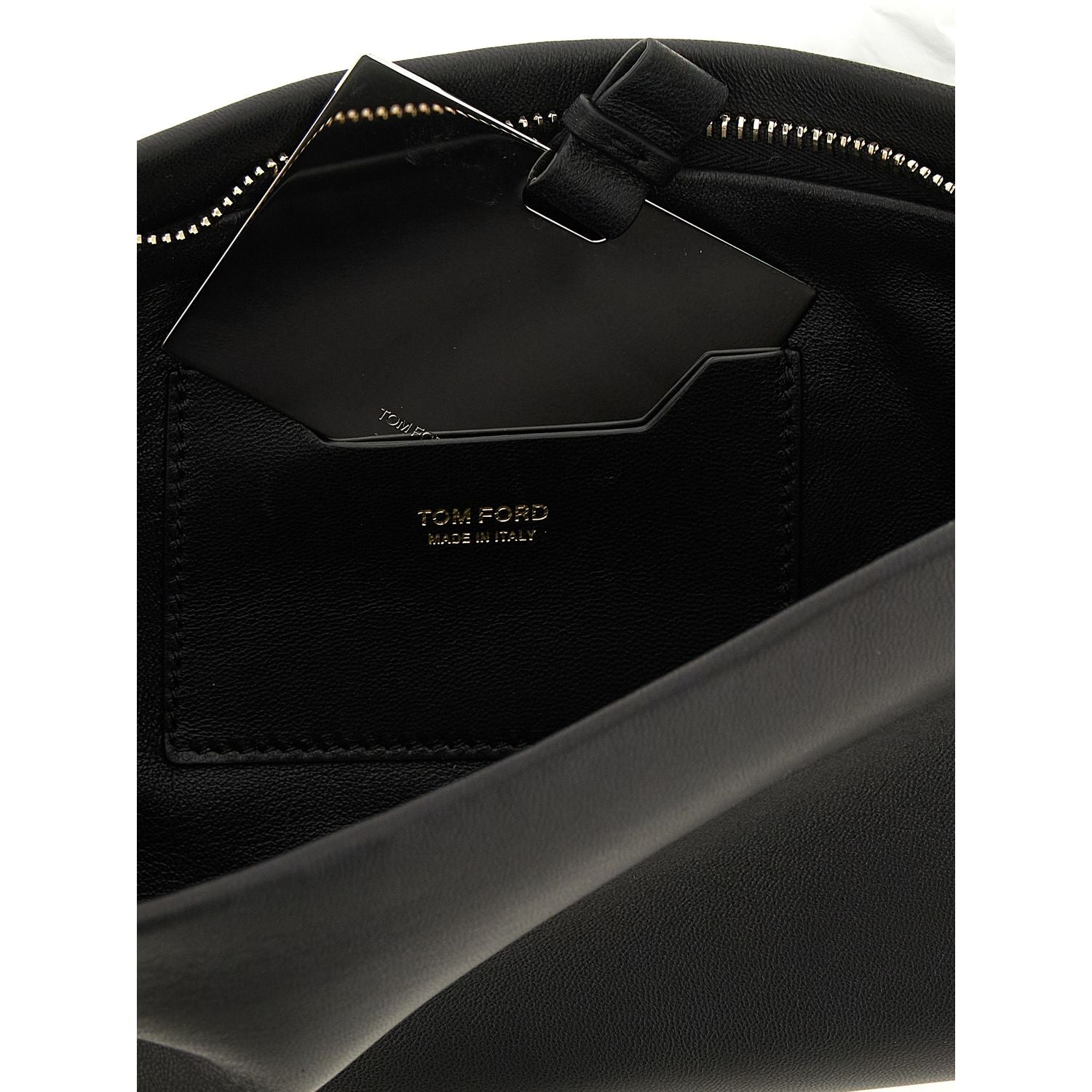 Tom Ford Black Lambskin Clutch Bag