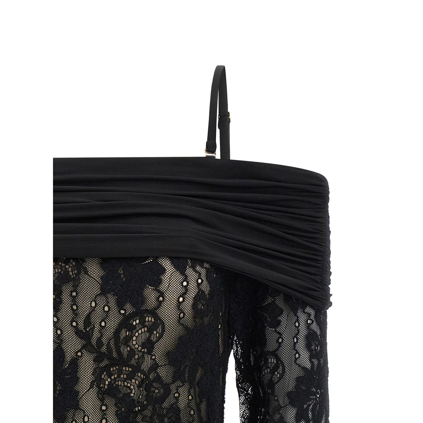 Zimmermann Black Polyamide Bodysuit