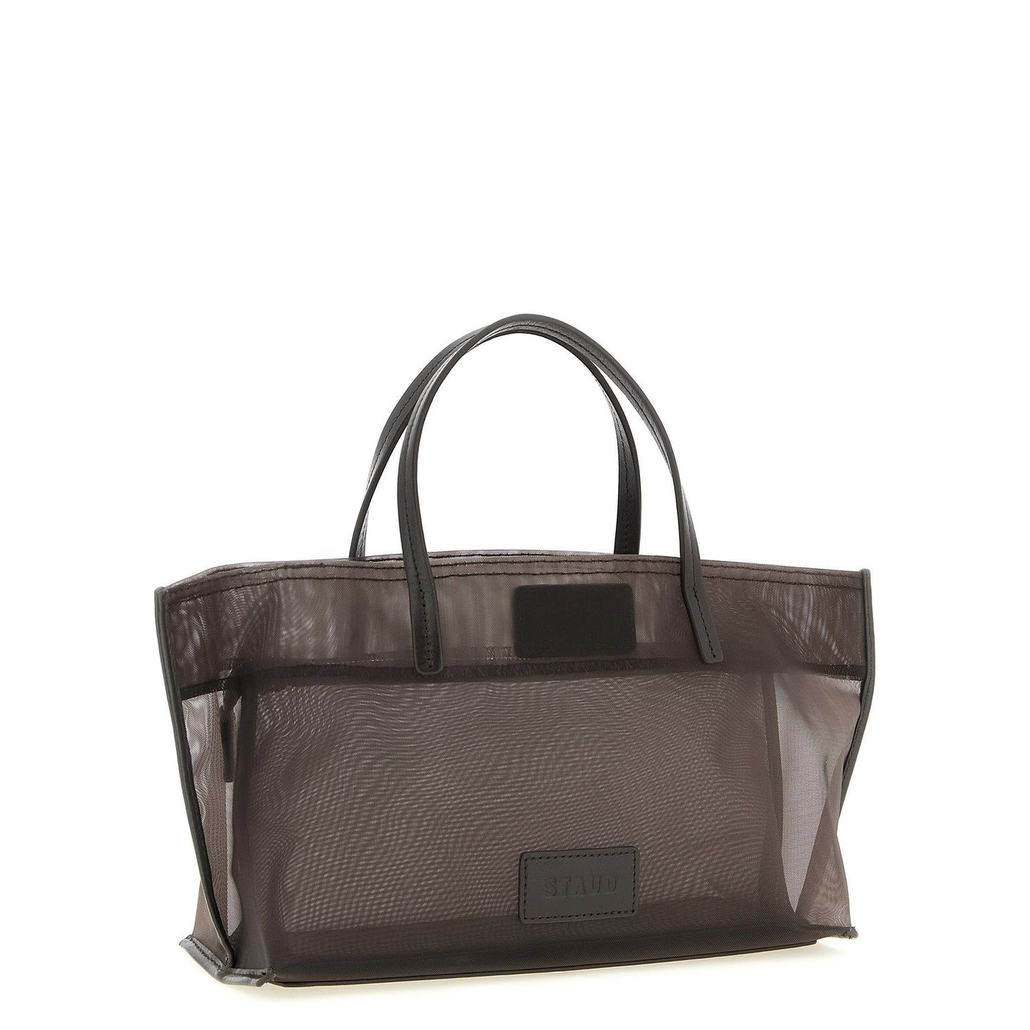 Staud Brown Polyamide Tote Bag