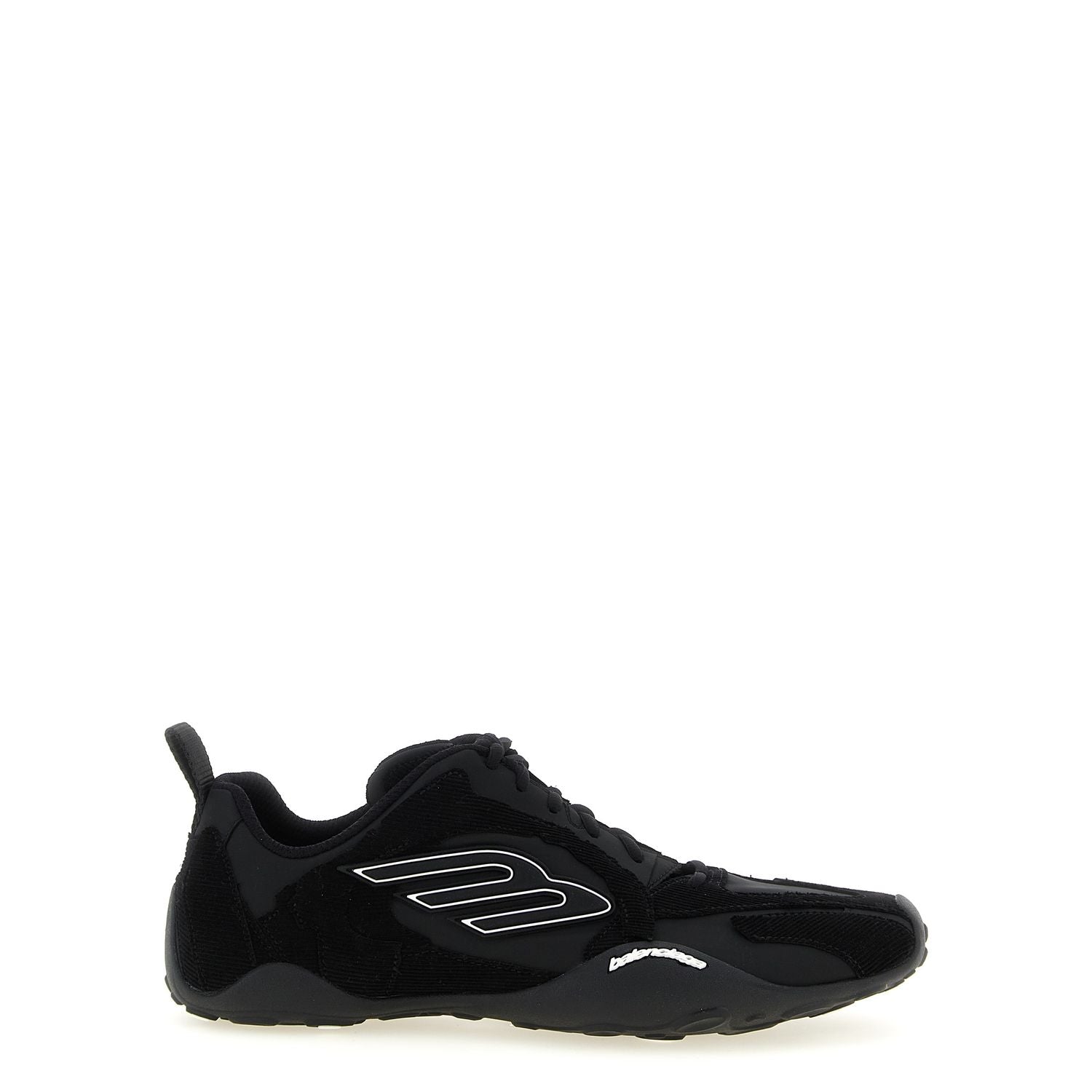 Balenciaga Black Polyester Athletic Sneakers