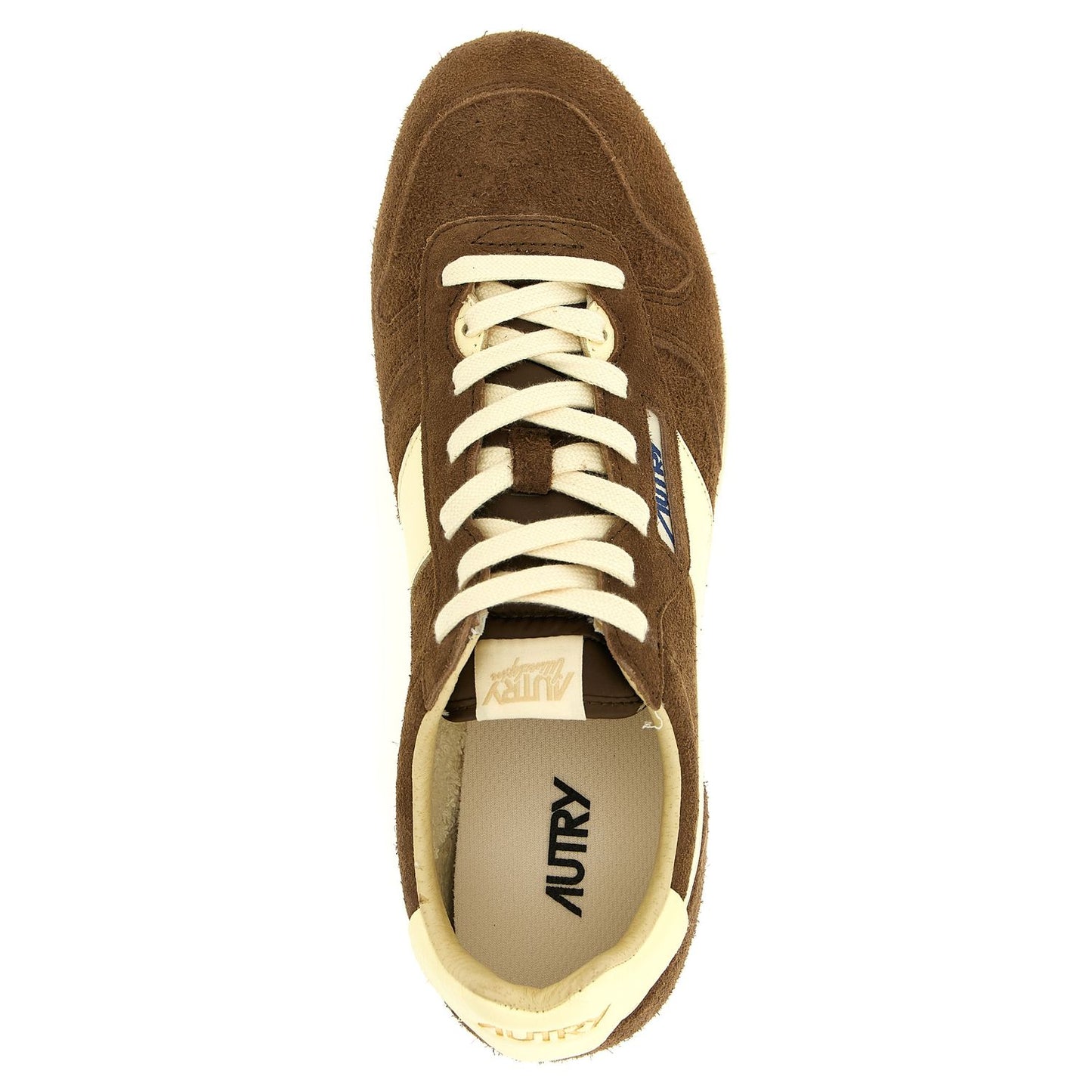 Autry Brown Cowhide Athletic Sneakers
