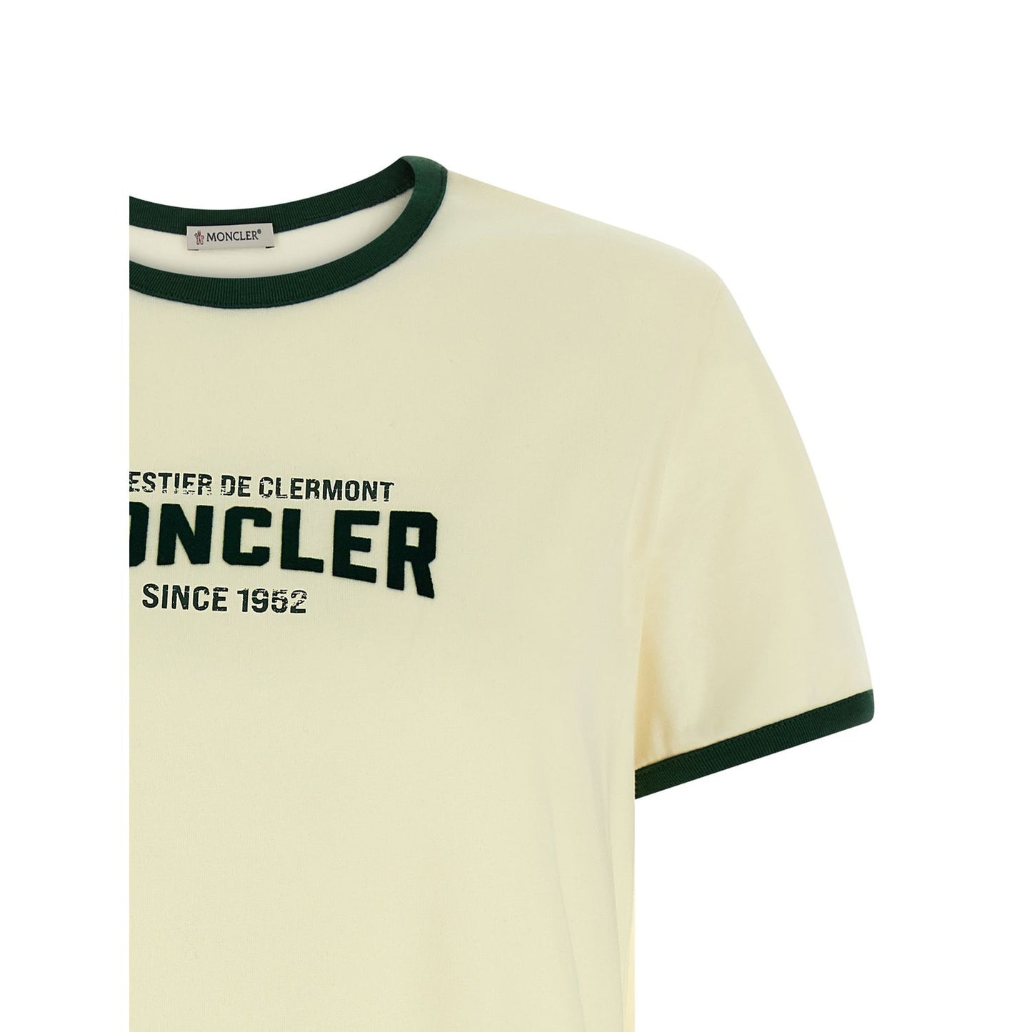 Moncler Beige Cotton T-Shirt