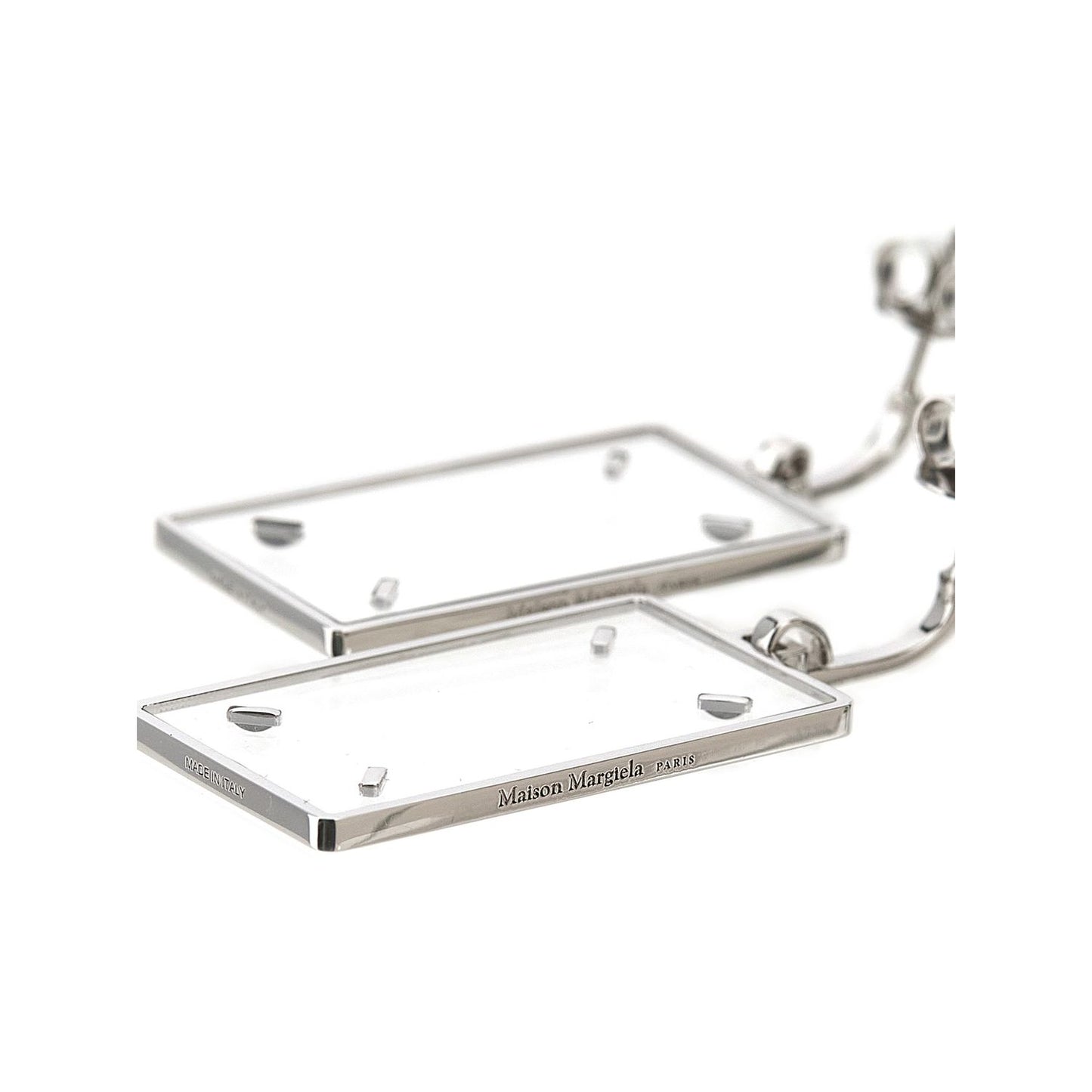 Maison Margiela Silver Brass Earrings
