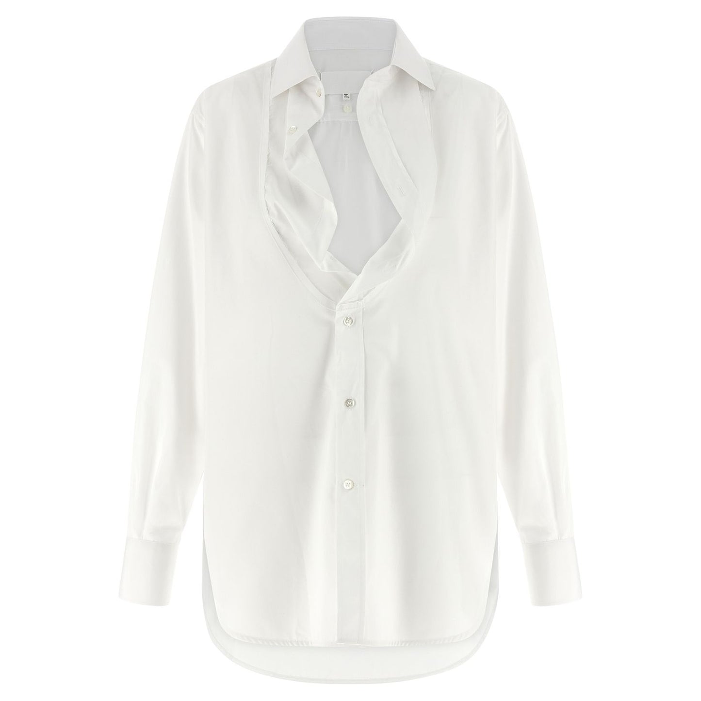 Maison Margiela White Cotton Blouse