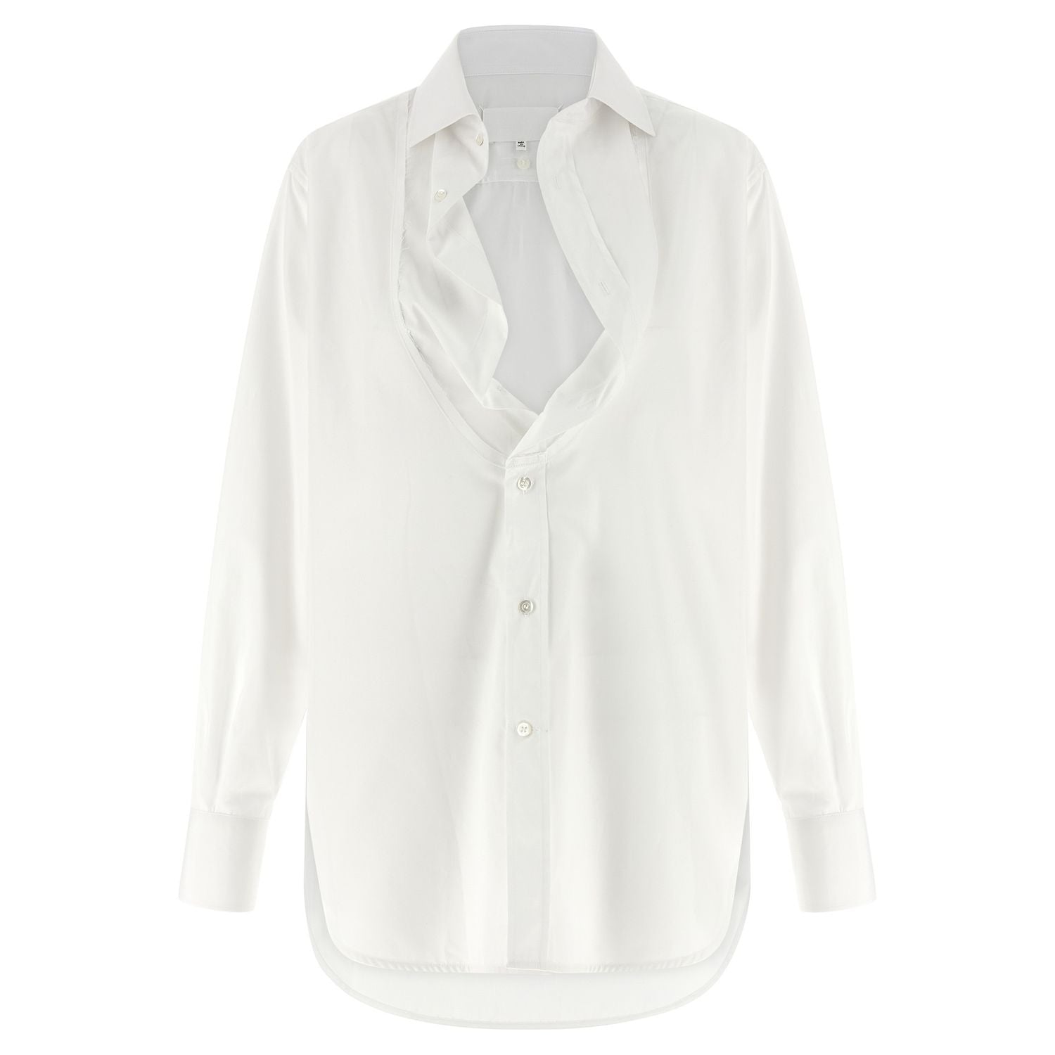 Maison Margiela White Cotton Blouse