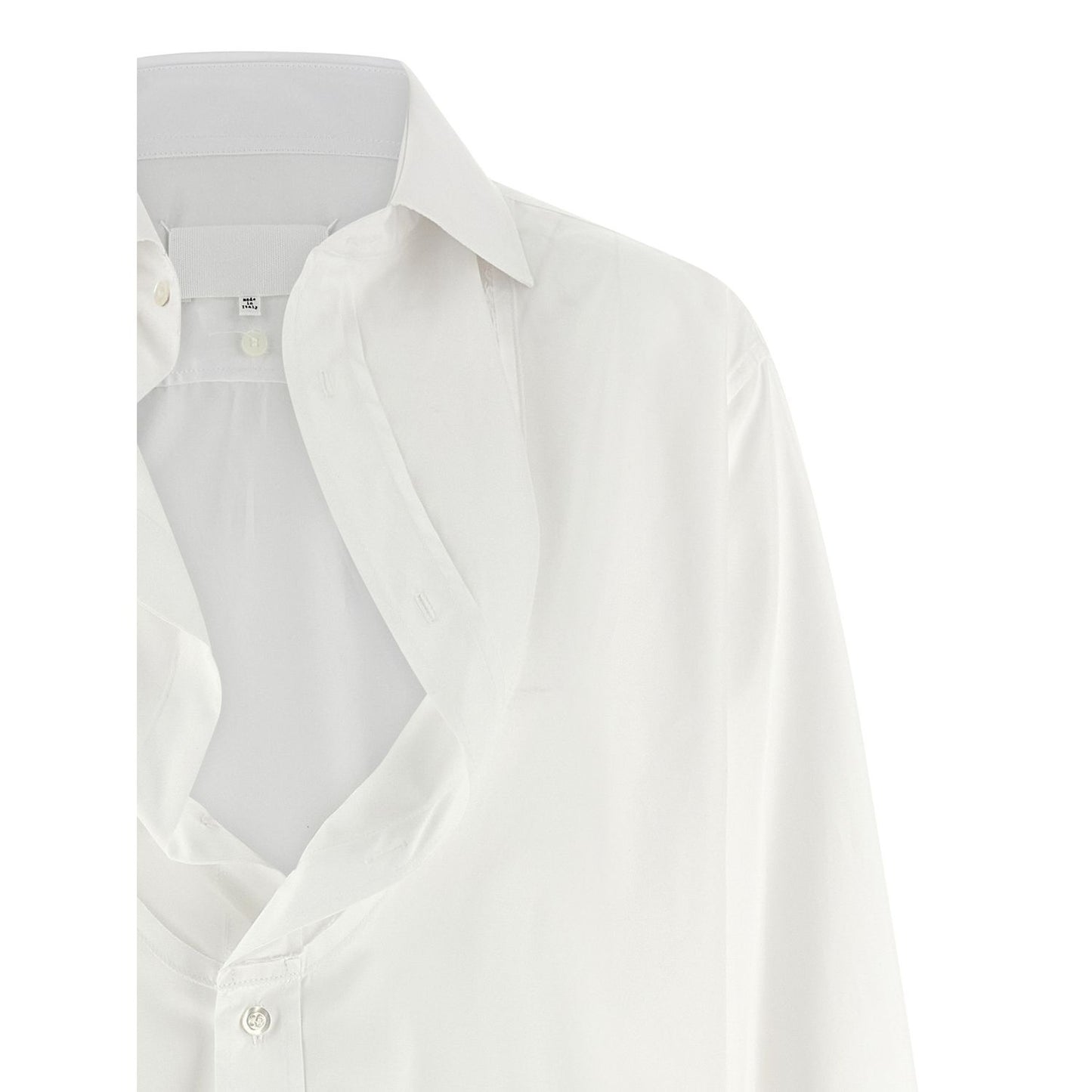 Maison Margiela White Cotton Blouse
