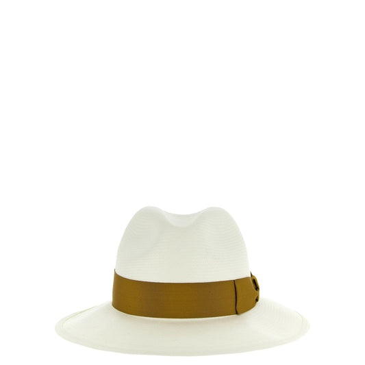 Borsalino Brown Hemp Fedora