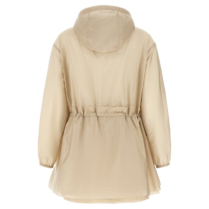 Moncler Beige Polyamide Shell Jacket