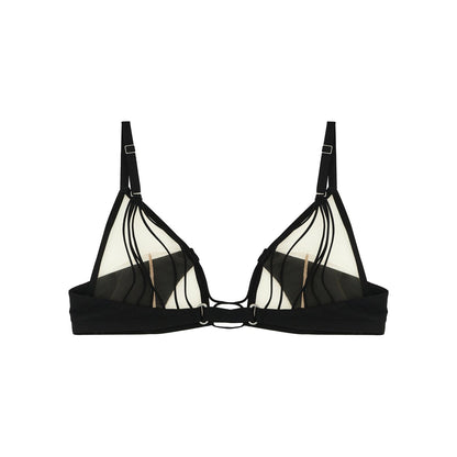 Rick Owens Black Nylon Bra
