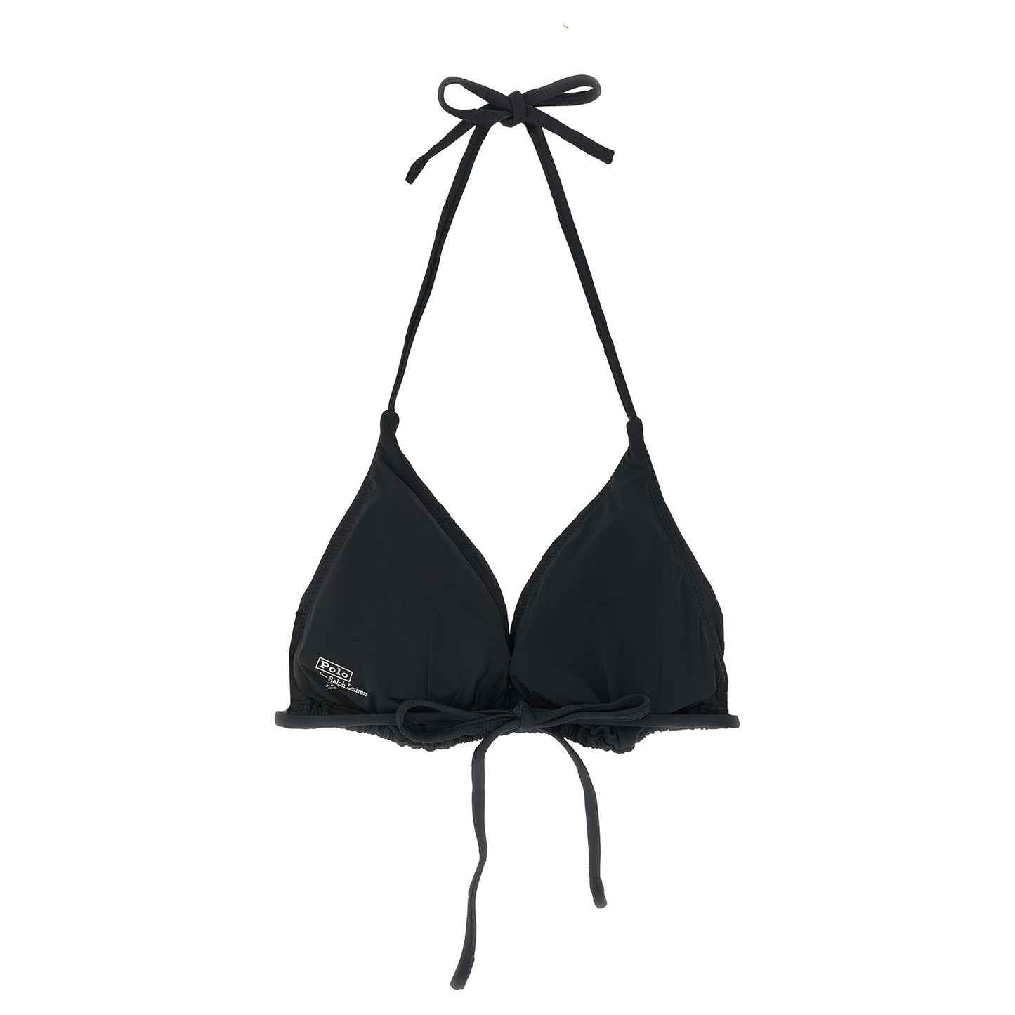 Polo Ralph Lauren Black Recycled Polyester Bikini