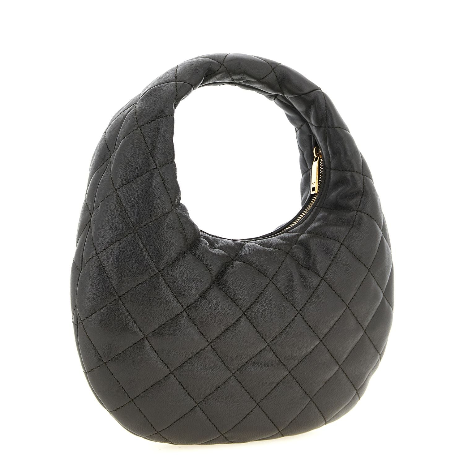Saint Laurent Brown Lamb Leather Handbag