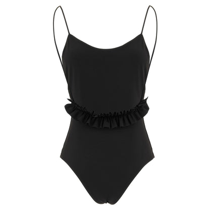 Jacquemus Black Polyamide One-Piece Swimsuit