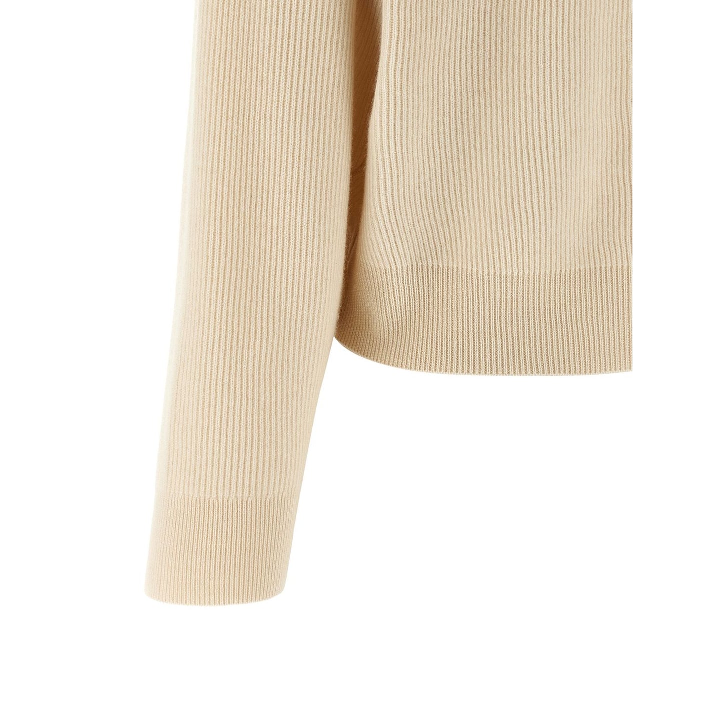 Brunello Cucinelli White Virgin Wool Cardigan