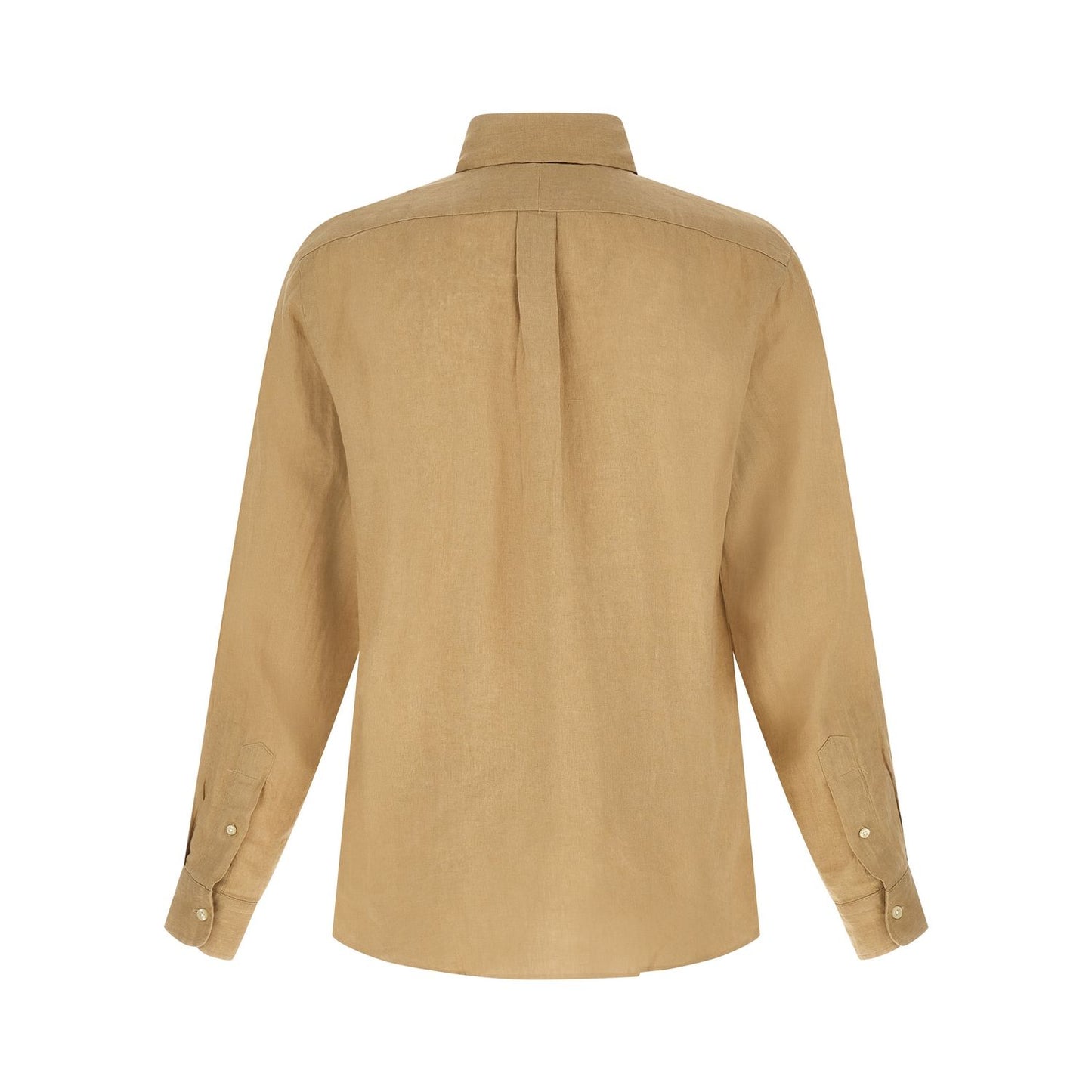 Polo Ralph Lauren Beige Linen Blouse