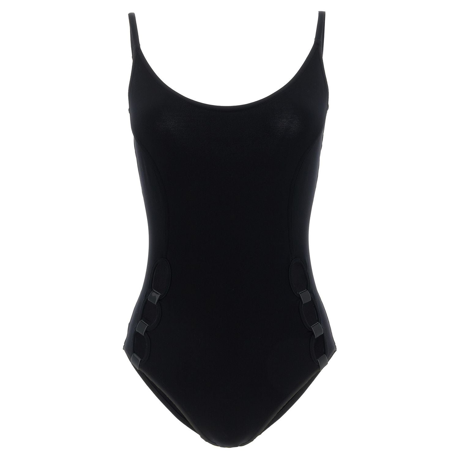 Eres Black Polyamide One-Piece Swimsuit