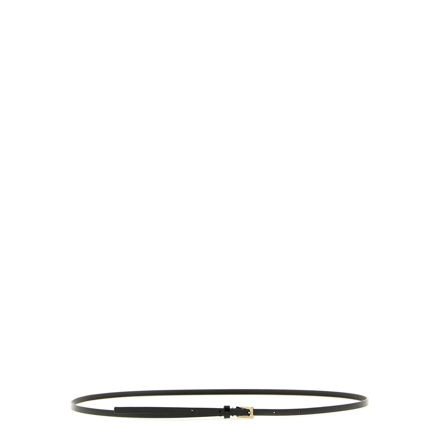 Tom Ford Black Calfskin Thin Belt