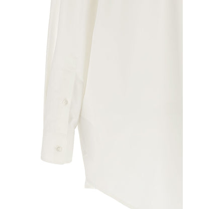 MM6 Maison Margiela White Cotton Blouse