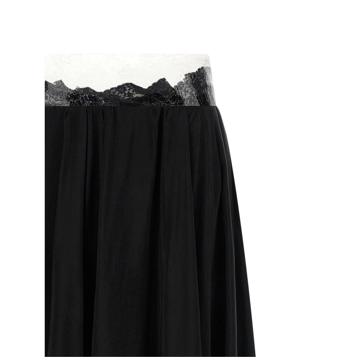 Maison Margiela Black Copper Mini Skirt