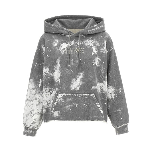 MM6 Maison Margiela Gray Cotton Sweatshirt