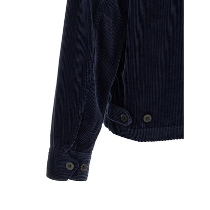 Polo Ralph Lauren Blue Cotton Full-Length Jacket