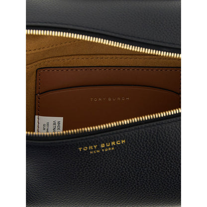 Tory Burch Black Cowhide Handbag