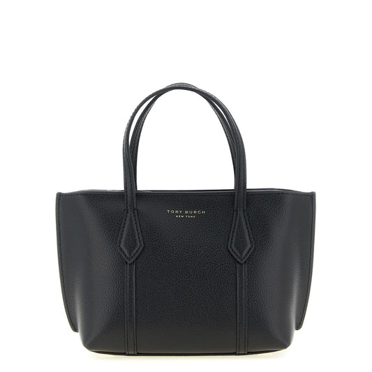 Tory Burch Black Cowhide Handbag