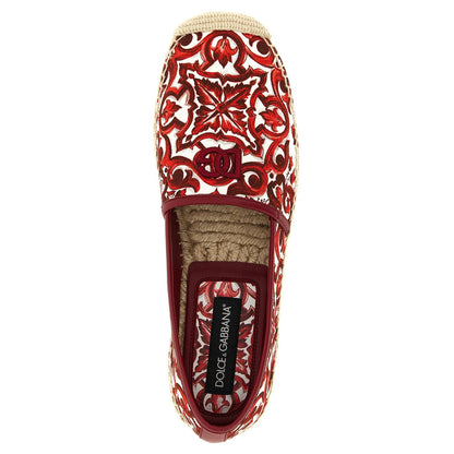 Dolce & Gabbana Multicolor Cotton Espadrilles