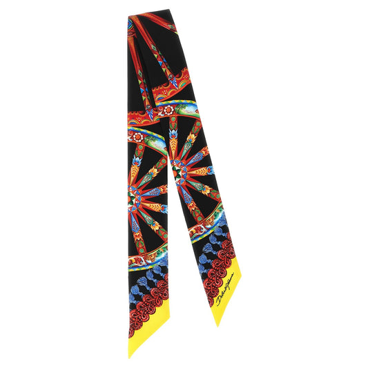 Dolce & Gabbana Multicolor Silk Foulard