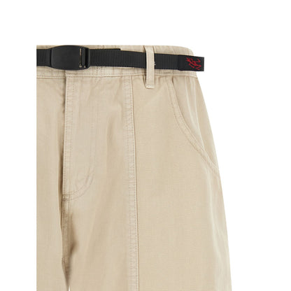 Gramicci Beige Cotton Bermuda Shorts