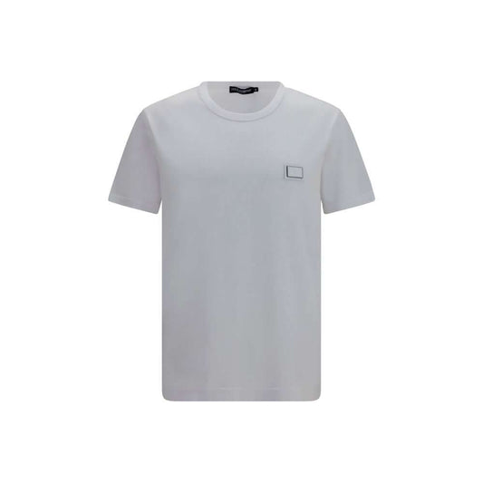 Dolce & Gabbana White Cotton T-Shirt