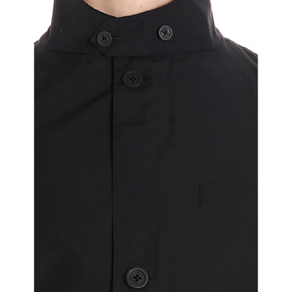 Herno Black Polyester Full-Length Jacket