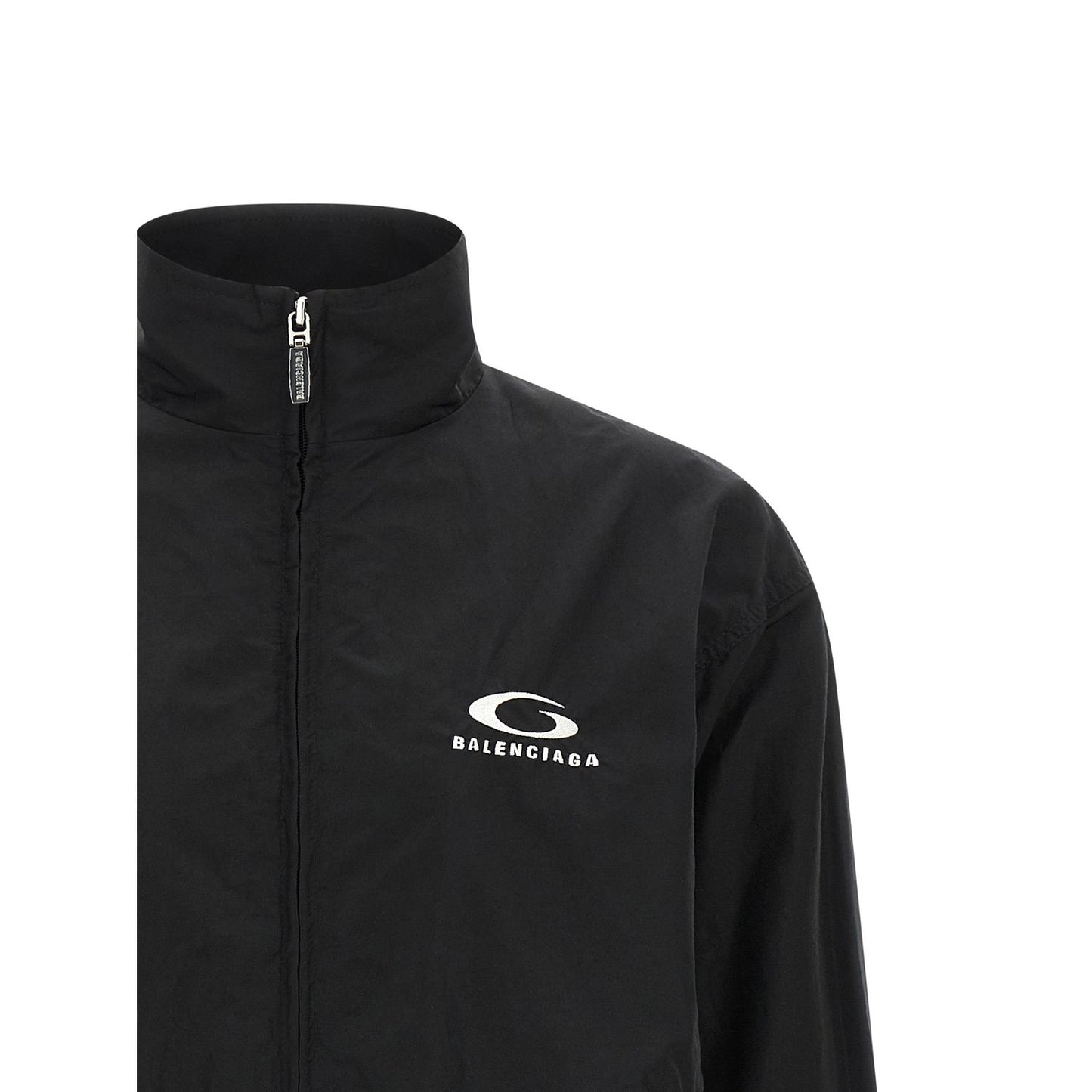 Balenciaga Black Cotton Bomber