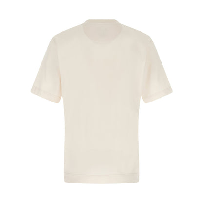 Fendi White Cotton T-Shirt