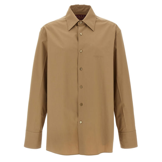 Gucci Beige Cotton Blouse