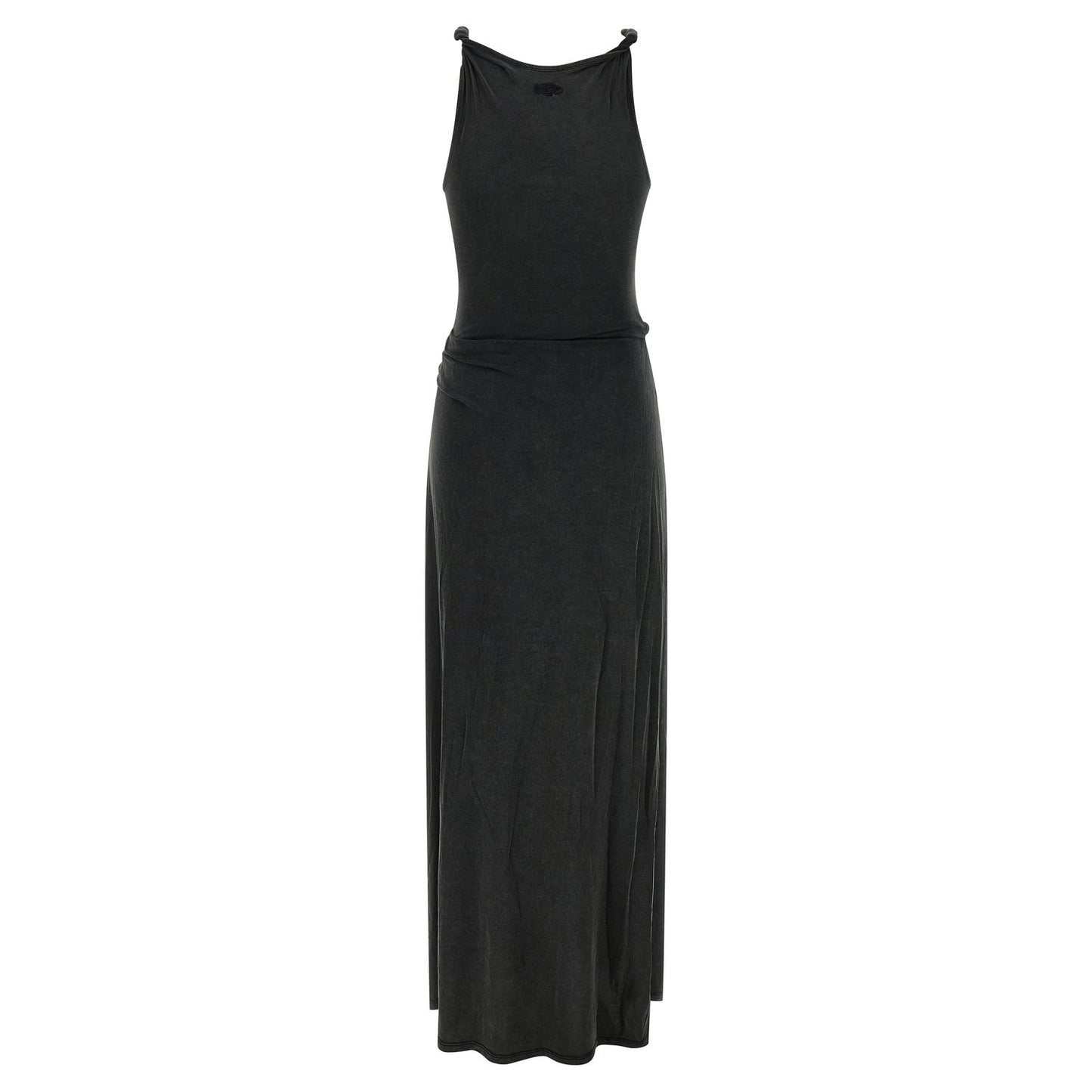 Diesel Black Modal Long Dress