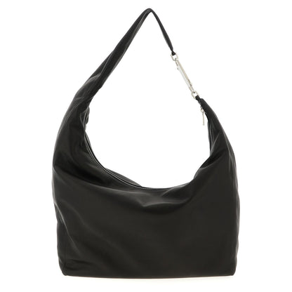Rick Owens Black Calfskin Shoulder Bag