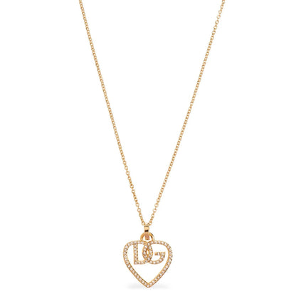 Dolce & Gabbana Gold Brass Necklace