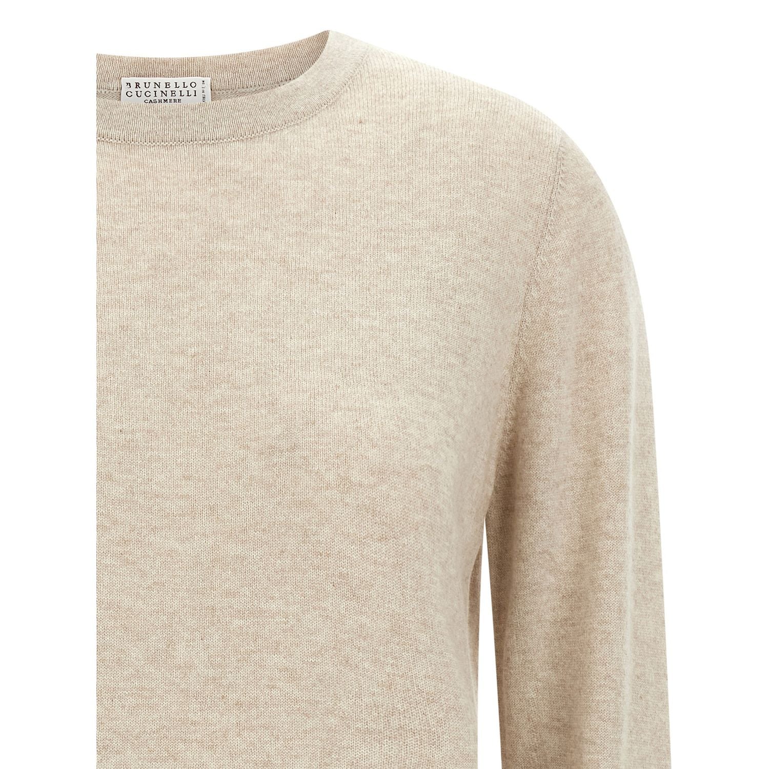 Brunello Cucinelli Beige Cashmere Cardigan