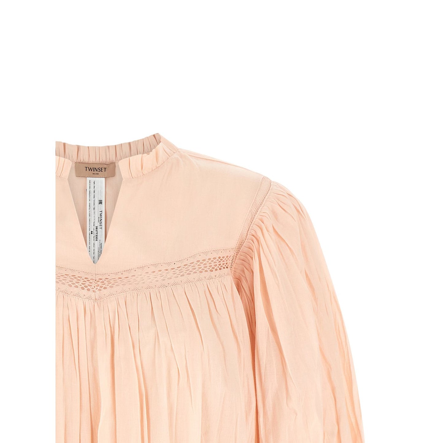 Twinset Multicolor Cotton Blouse