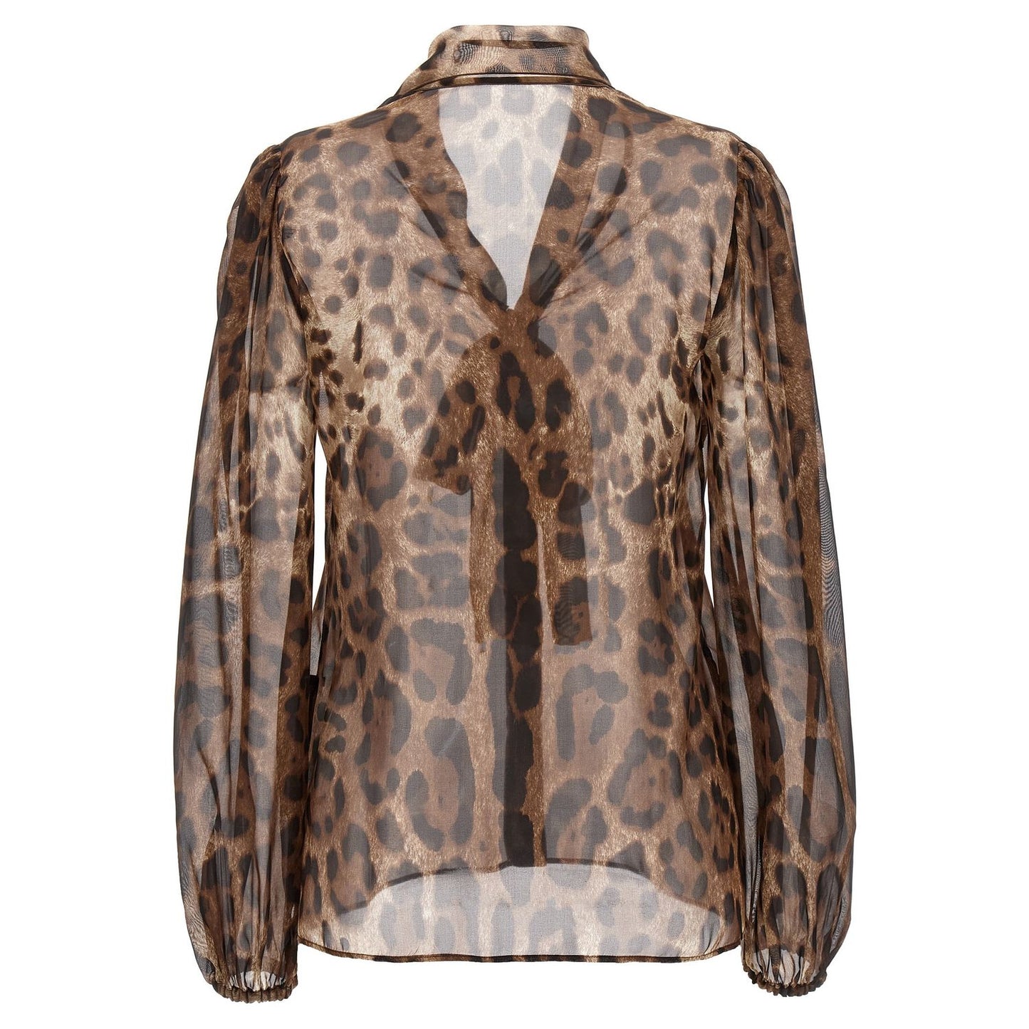 Dolce & Gabbana Multicolor Silk Blouse